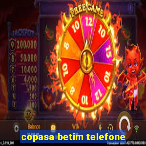 copasa betim telefone